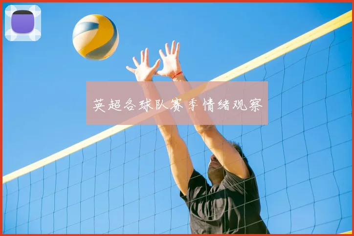 英超各球队赛季情绪观察